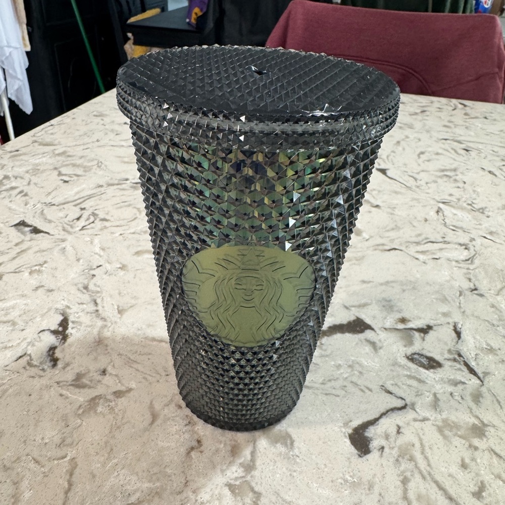 Starbucks Black Iridescent Spiked Tumbler